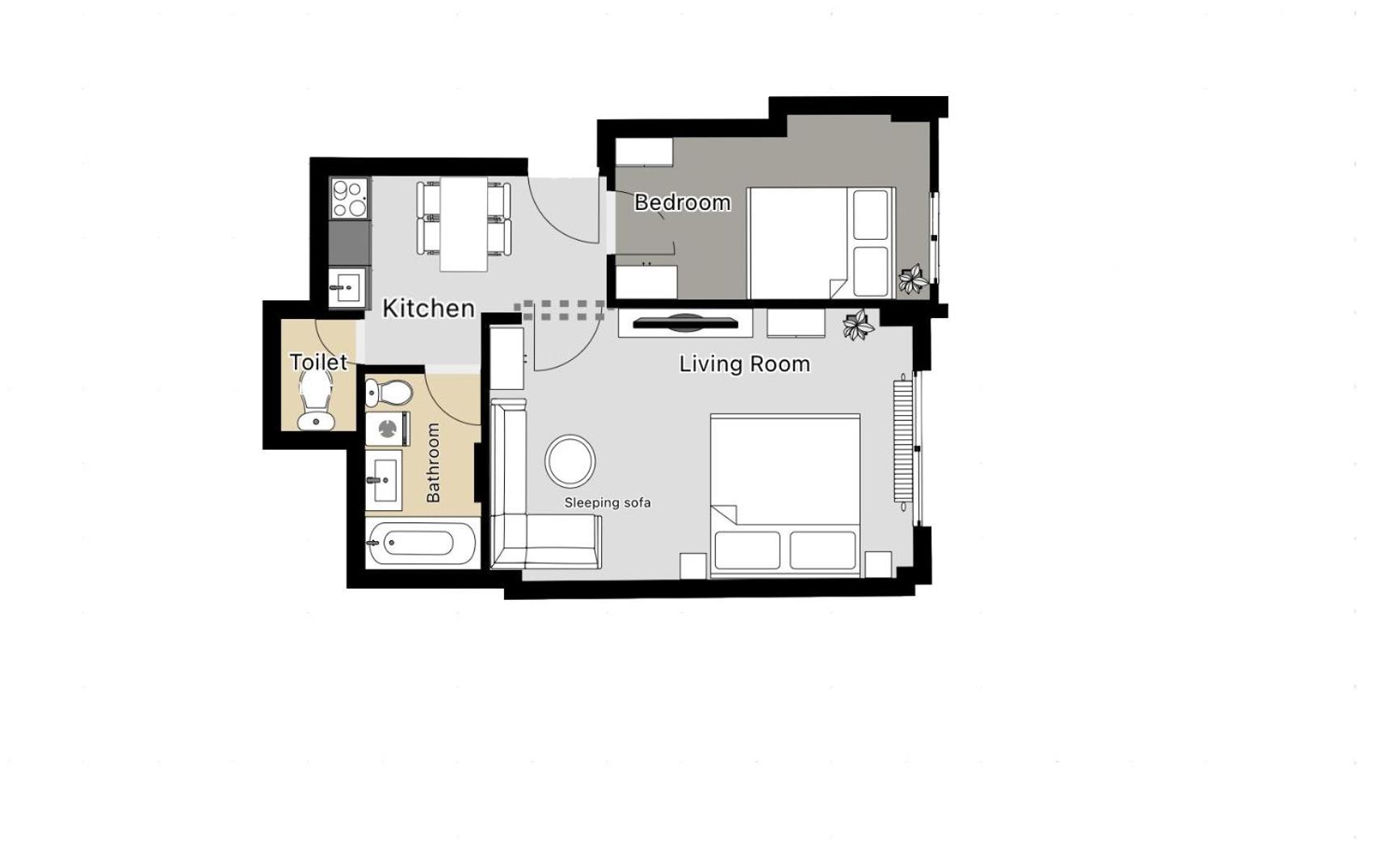 2Br 1,5Bath Chic City Suite Near Wenceslas Square Прага Екстериор снимка