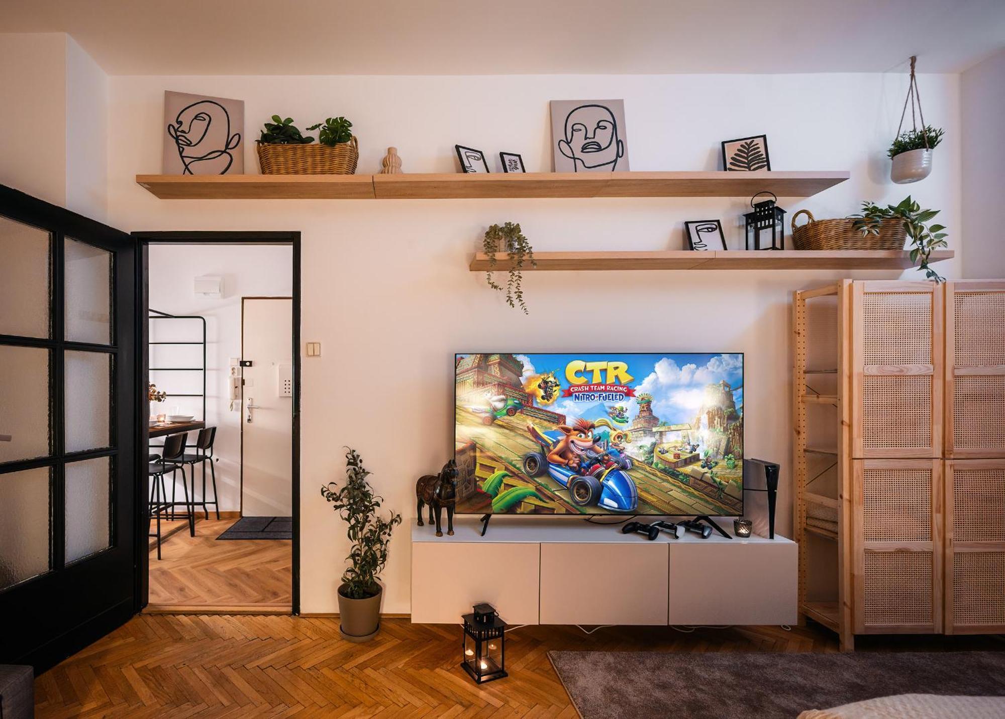 2Br 1,5Bath Chic City Suite Near Wenceslas Square Прага Екстериор снимка