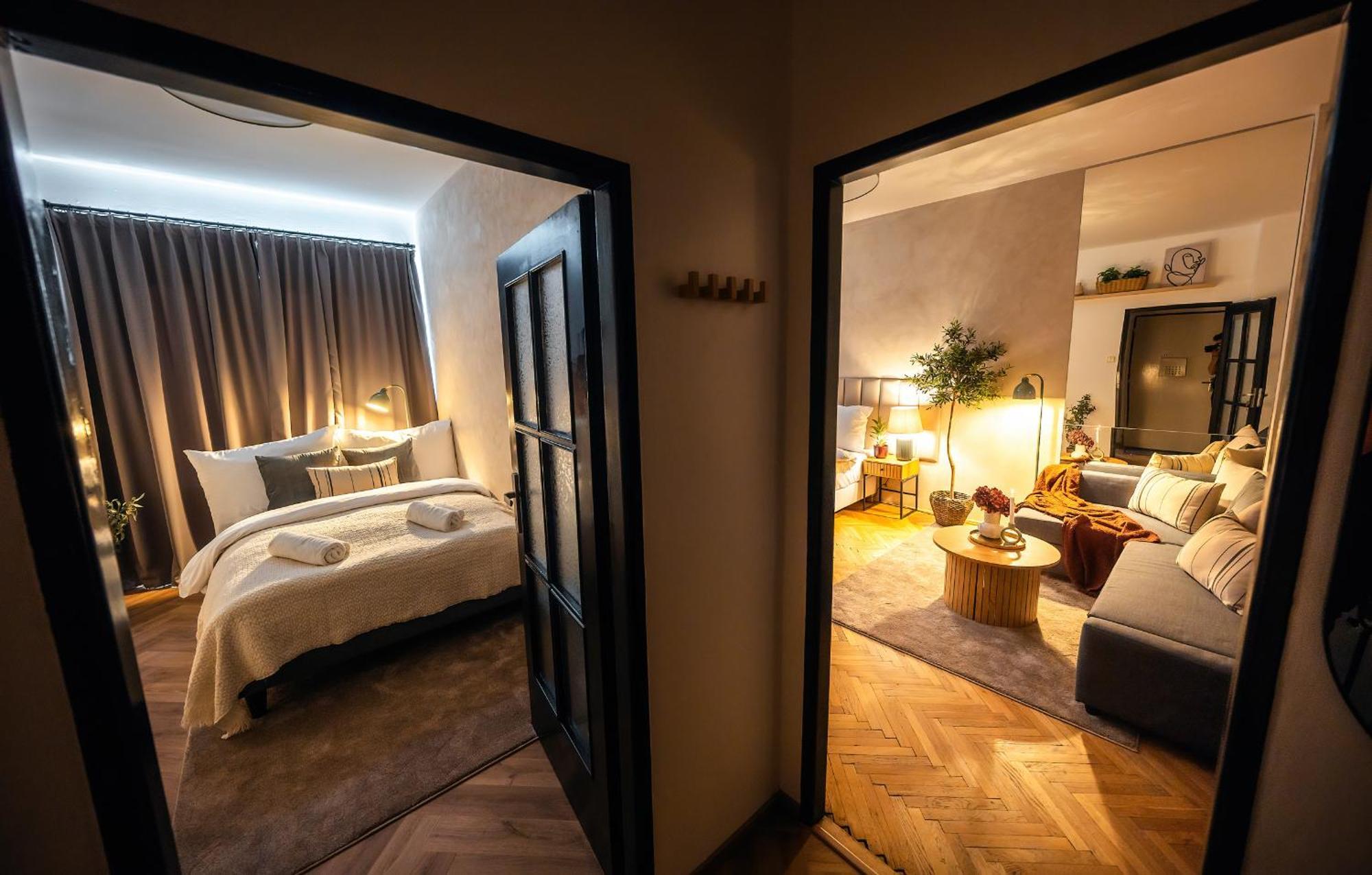 2Br 1,5Bath Chic City Suite Near Wenceslas Square Прага Екстериор снимка